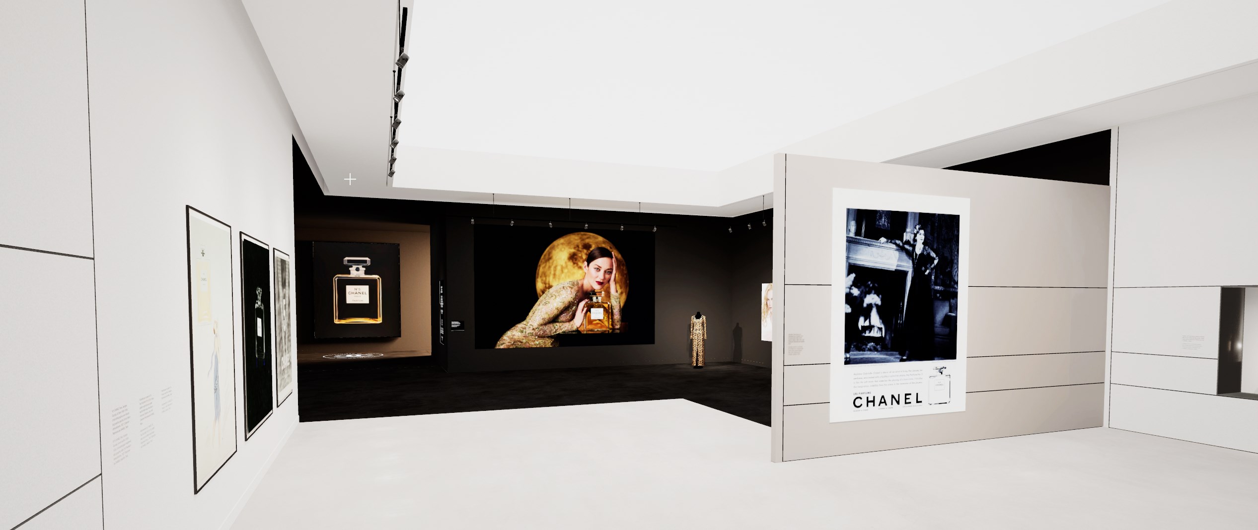 environnement 3D Chanel virtual production house xr