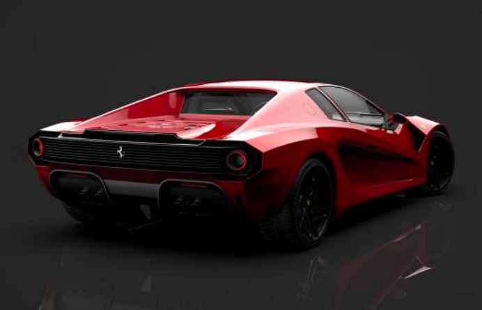 Ferrari Testarossa II virtual production house xr