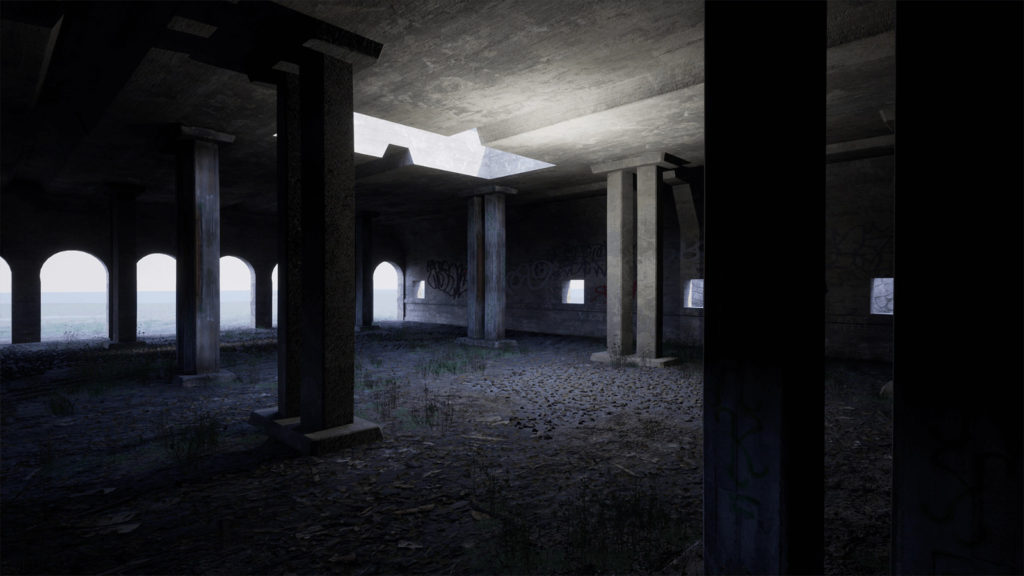 environnement 3D virtual production house xr