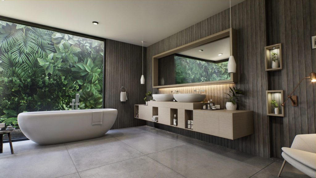 environnement 3D virtual production house xr