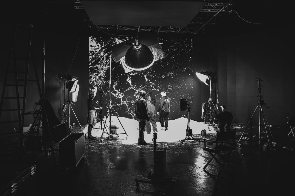 Shooting photo en studio XR LED pour Claris Virot