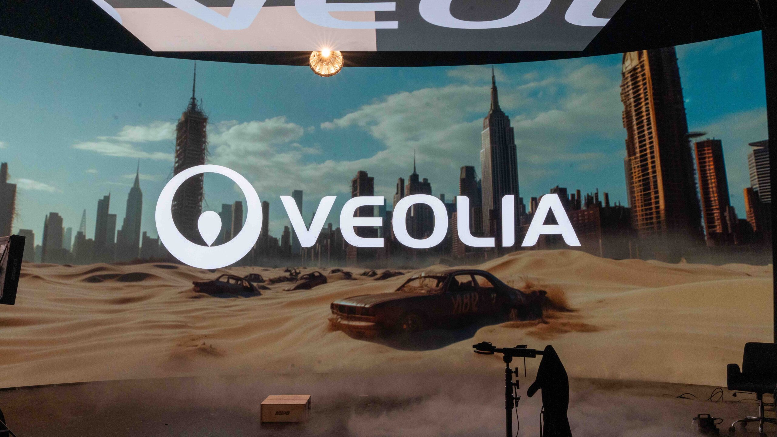 Tournage veolia publicite the last of us studio led production vrituelle vph IA