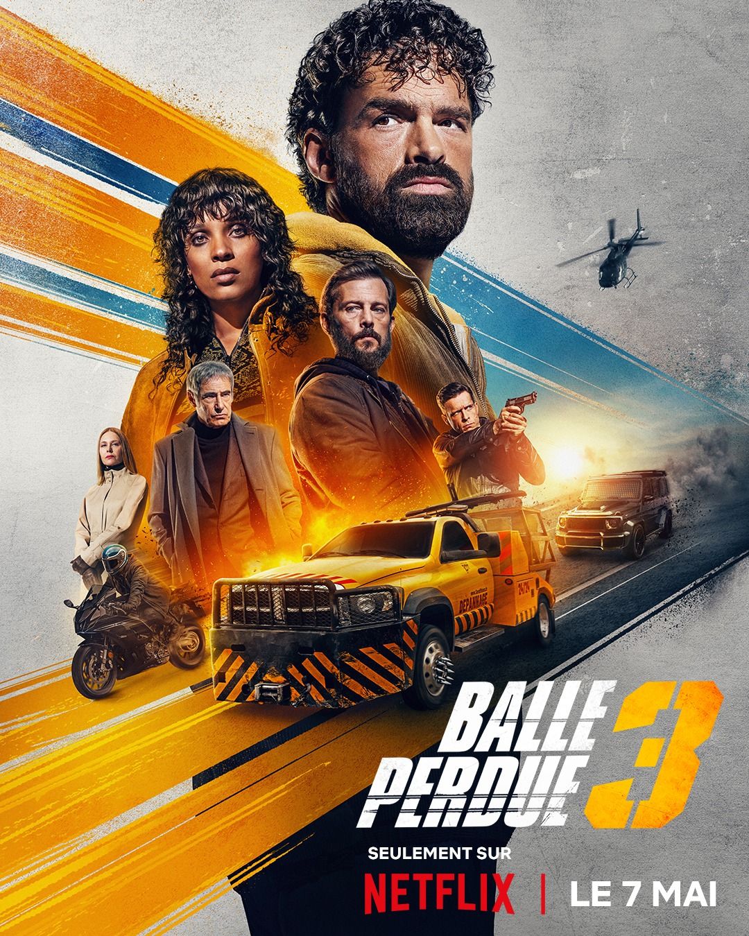 Baller perdue 3 affiche tournage studio led long metrage netflix