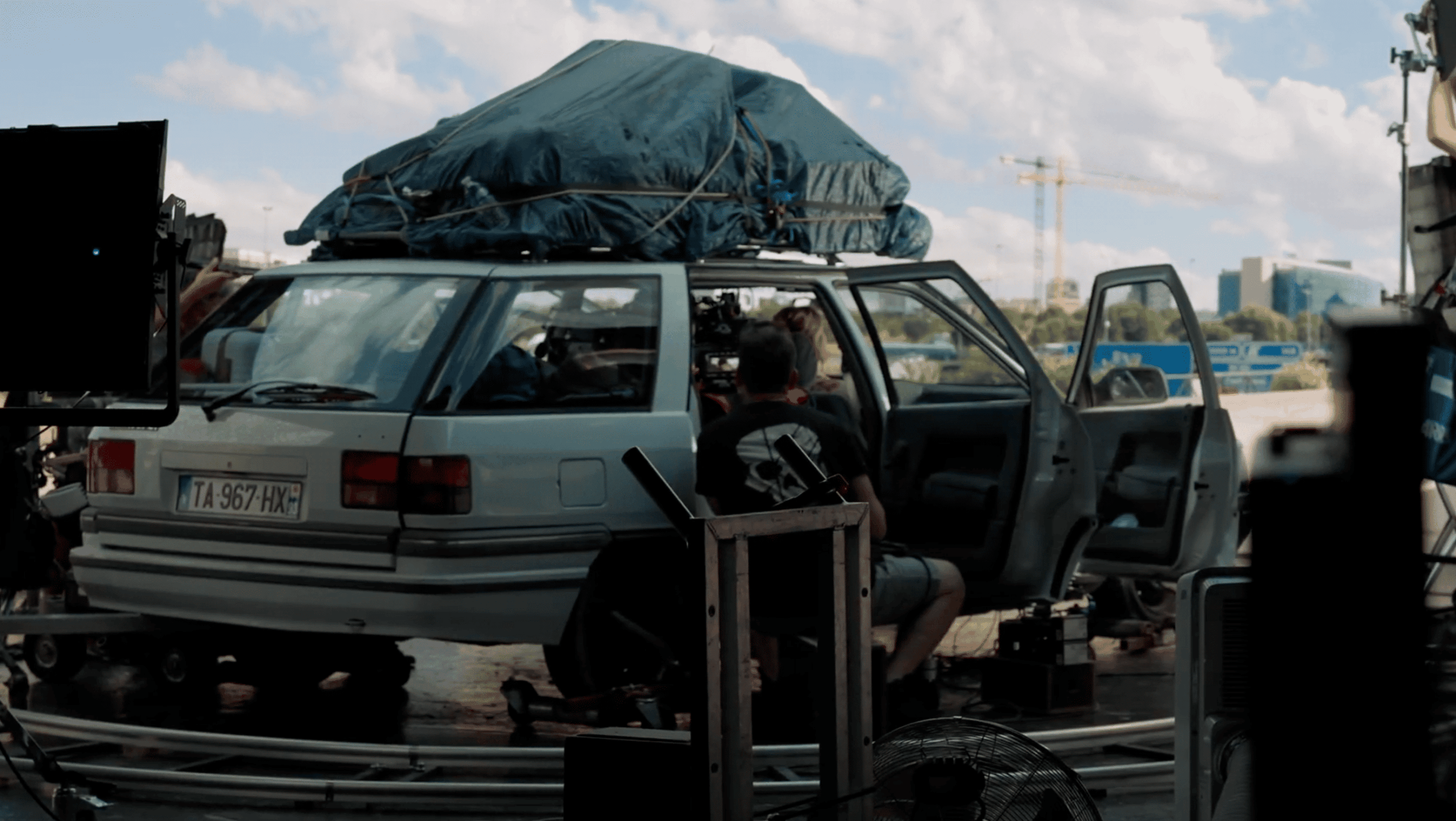 Film studio led Sur la route de papa rouling