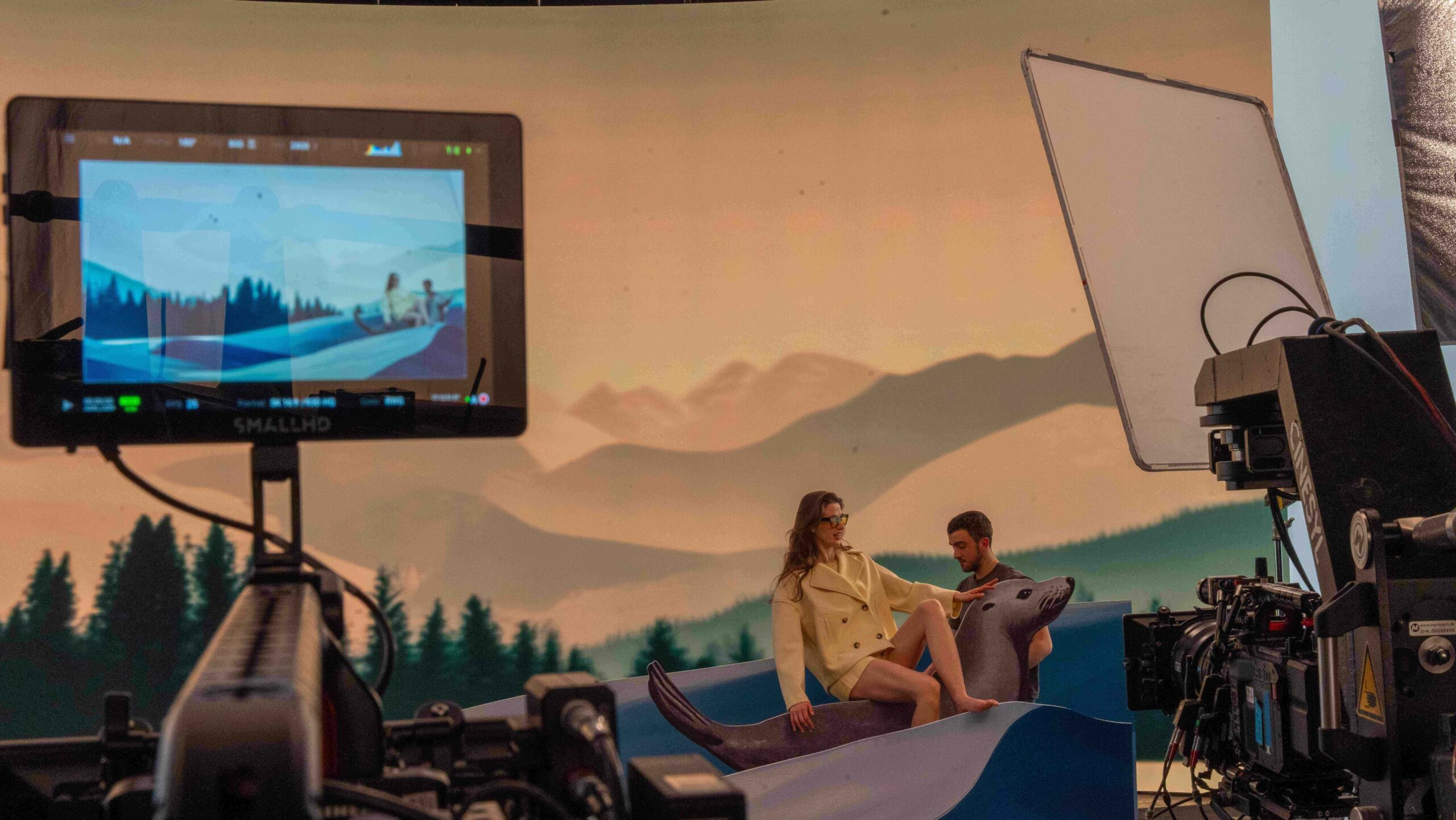 Production publicitaire studio LED Afflelou VPH