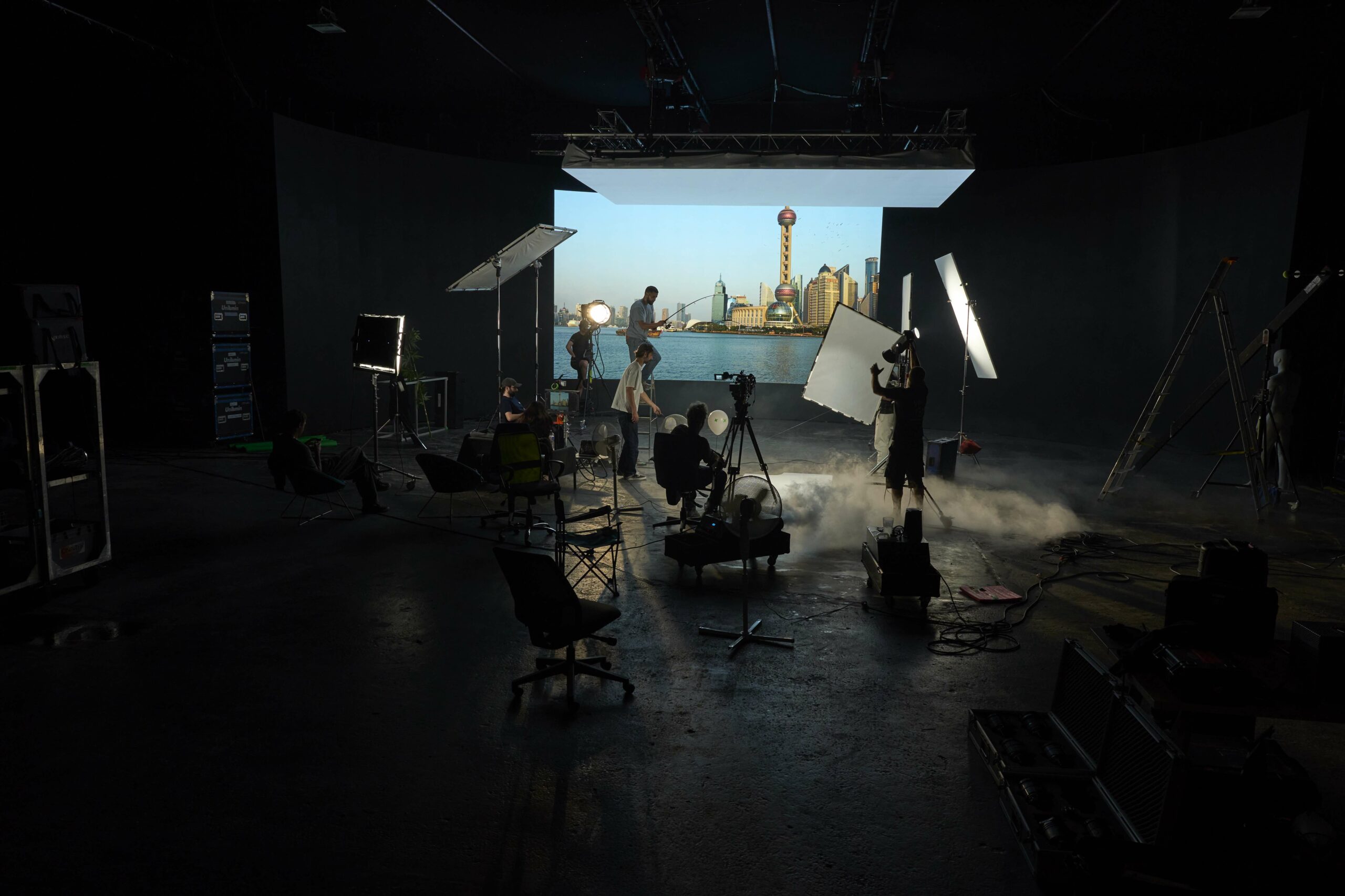 Studio led production virtuelle tournage publicite diptyque vph