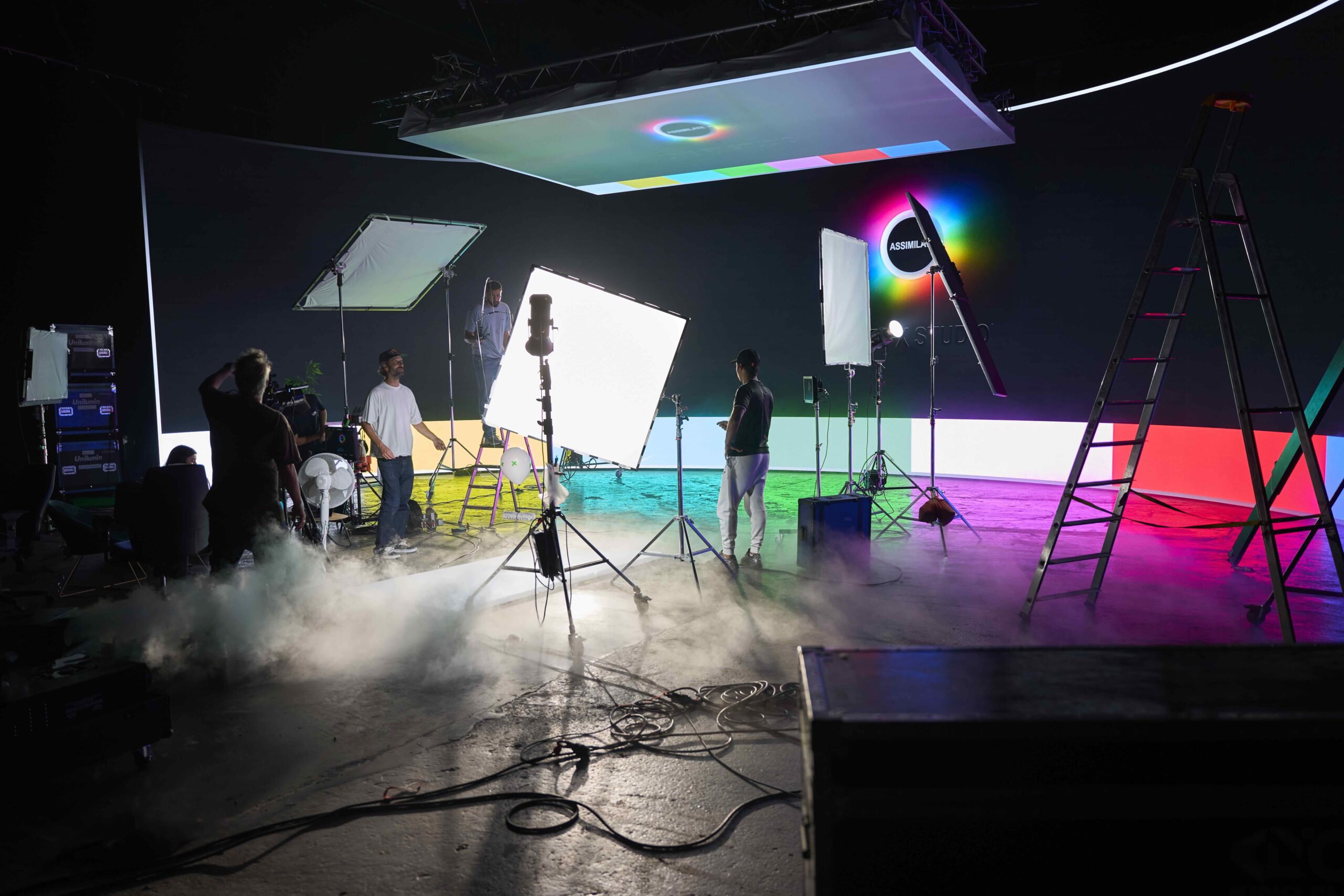diptyque tournage publicité studio led production virtual assimilate live FX