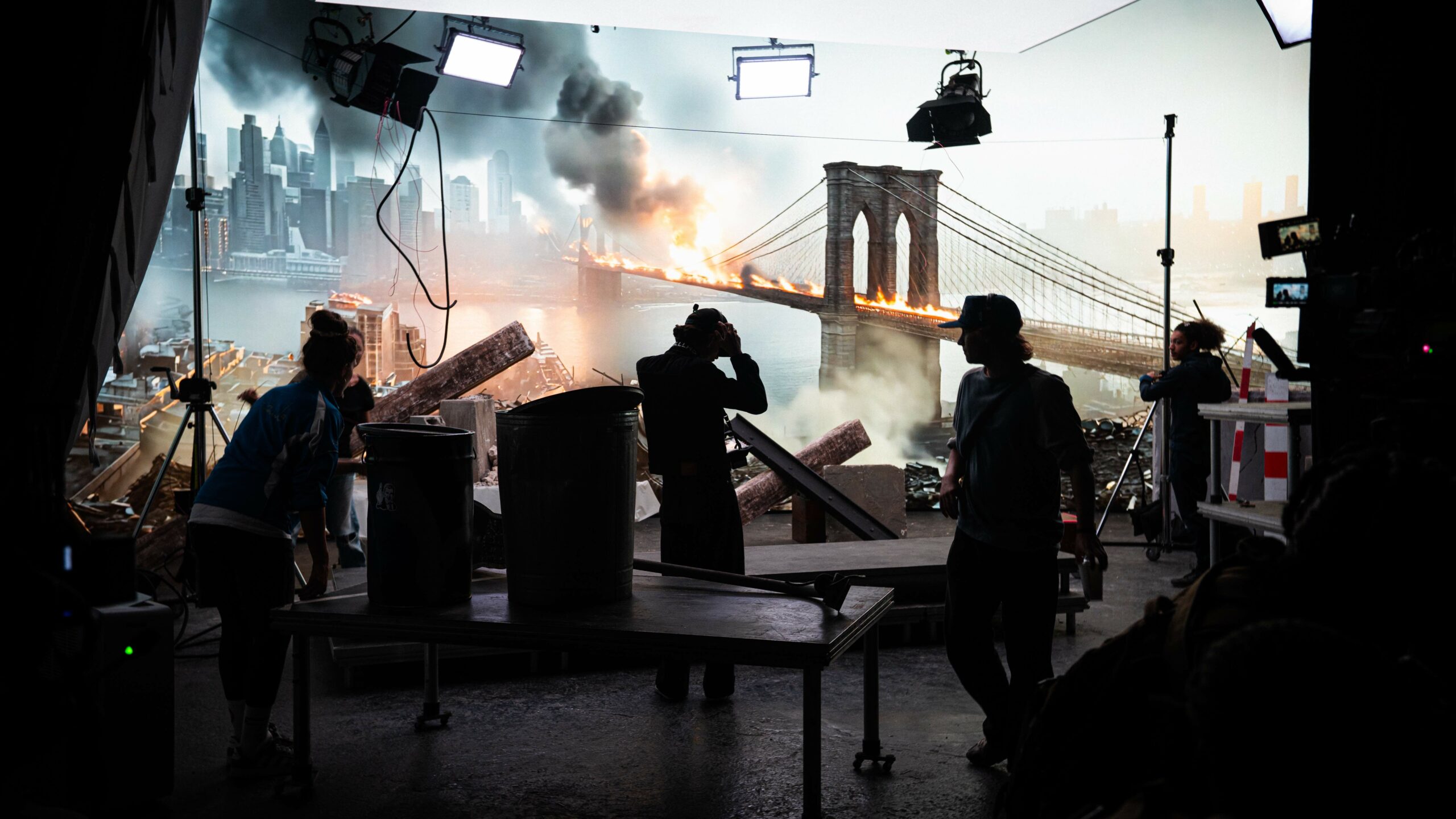 Tournage Clip Naza Production Virtuelle VPH Studio LED