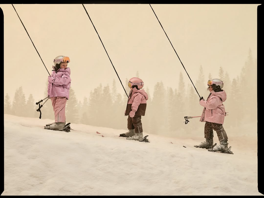 vph studio led tournage publicité production virtuelle zara collection ski