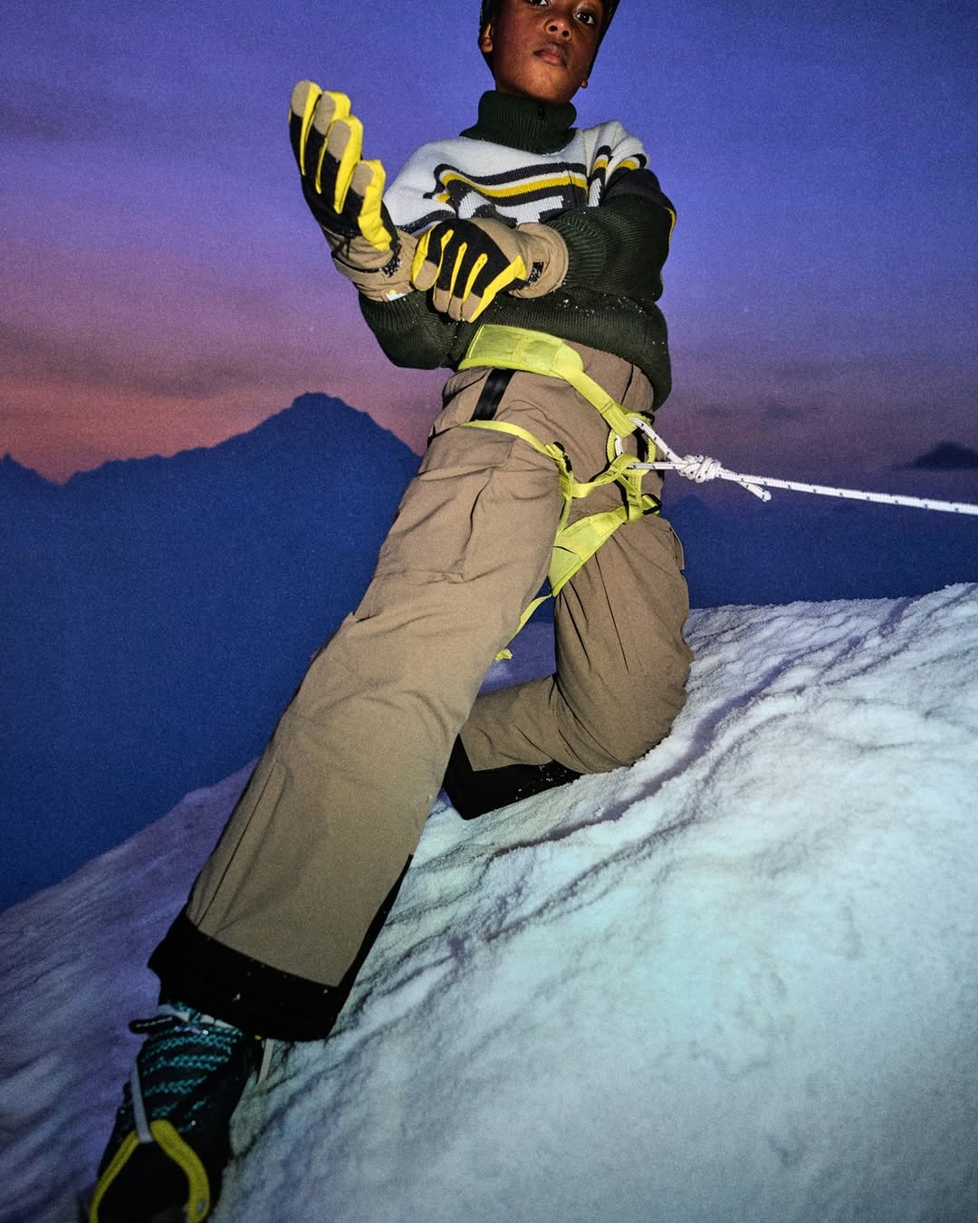 vph studio led tournage publicité production virtuelle zara fond montagnes