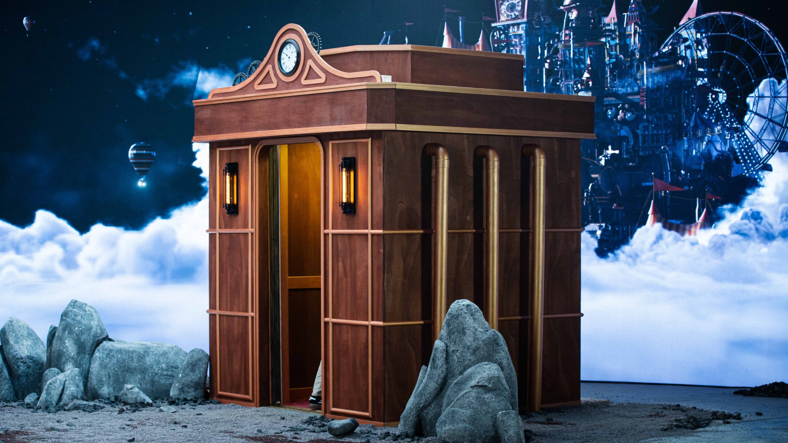 Captation multi cam The Project Inoxtag 2.0 studio LED production virtuelle