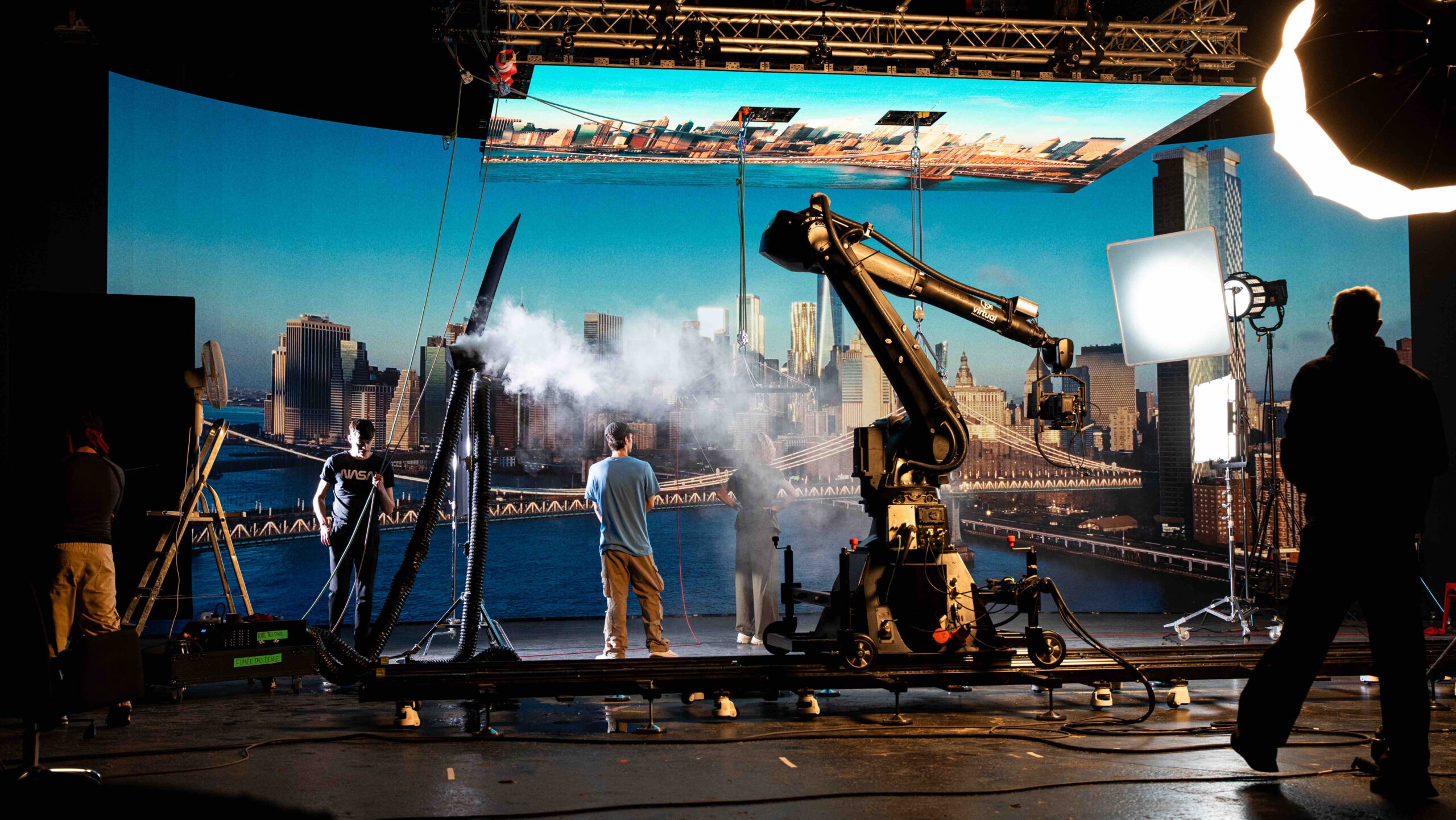 Kuoni virtual production house tournage publicite motion control