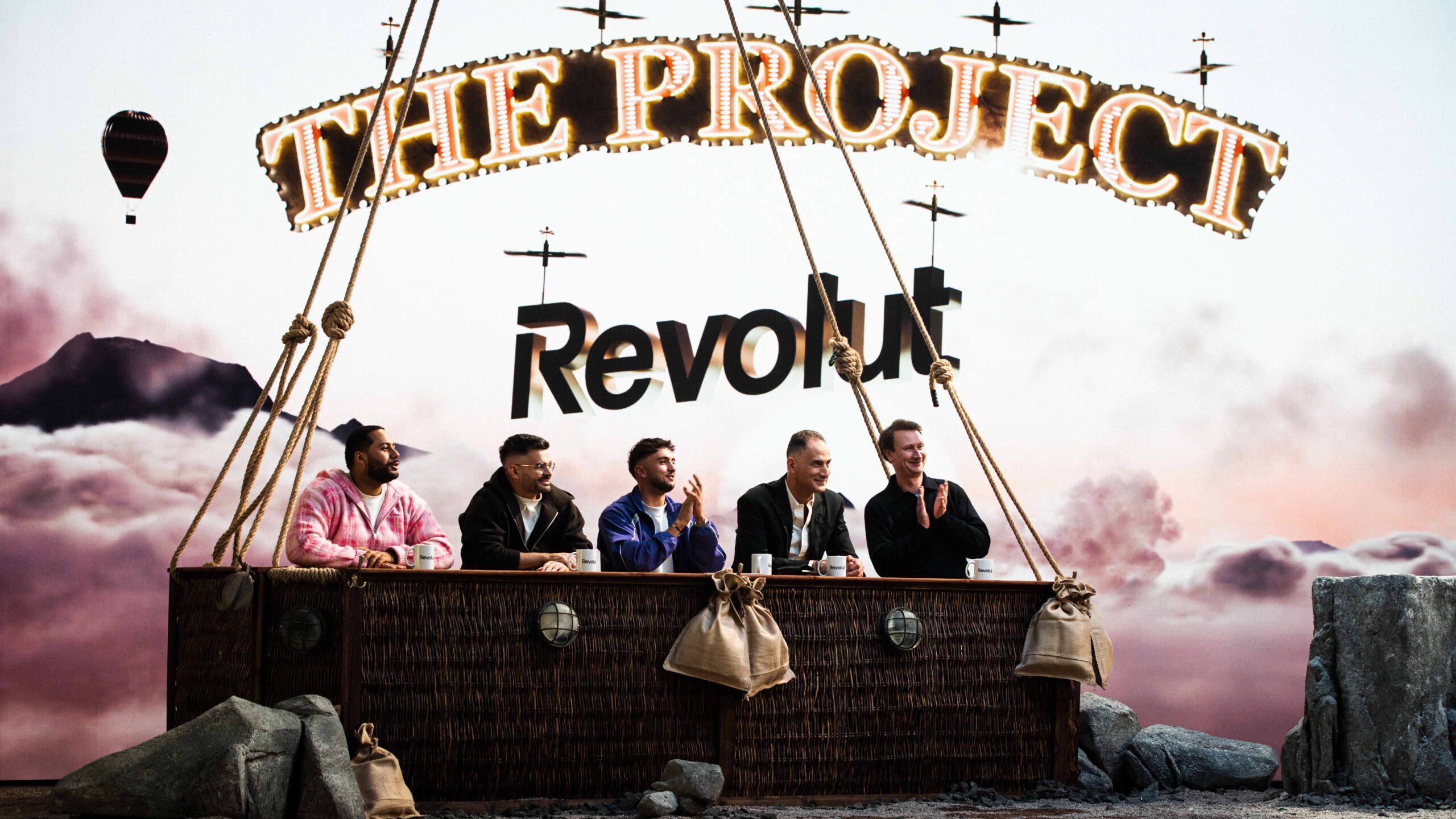 Mur LED The Project Inoxtag 2.0 tournage plateau virtuel