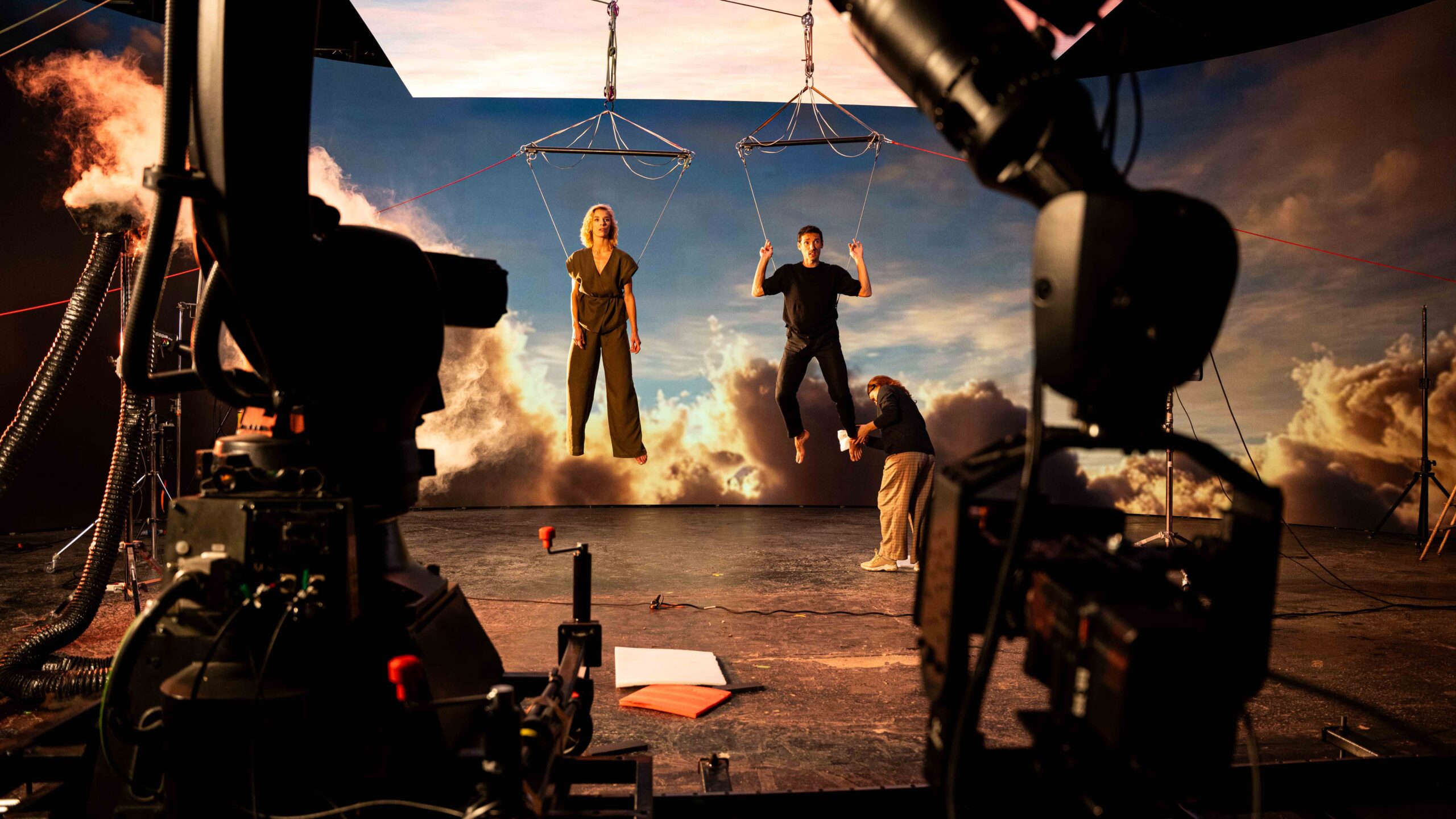 Tournage publicite Kuoni Suzanne virtual production house motion control