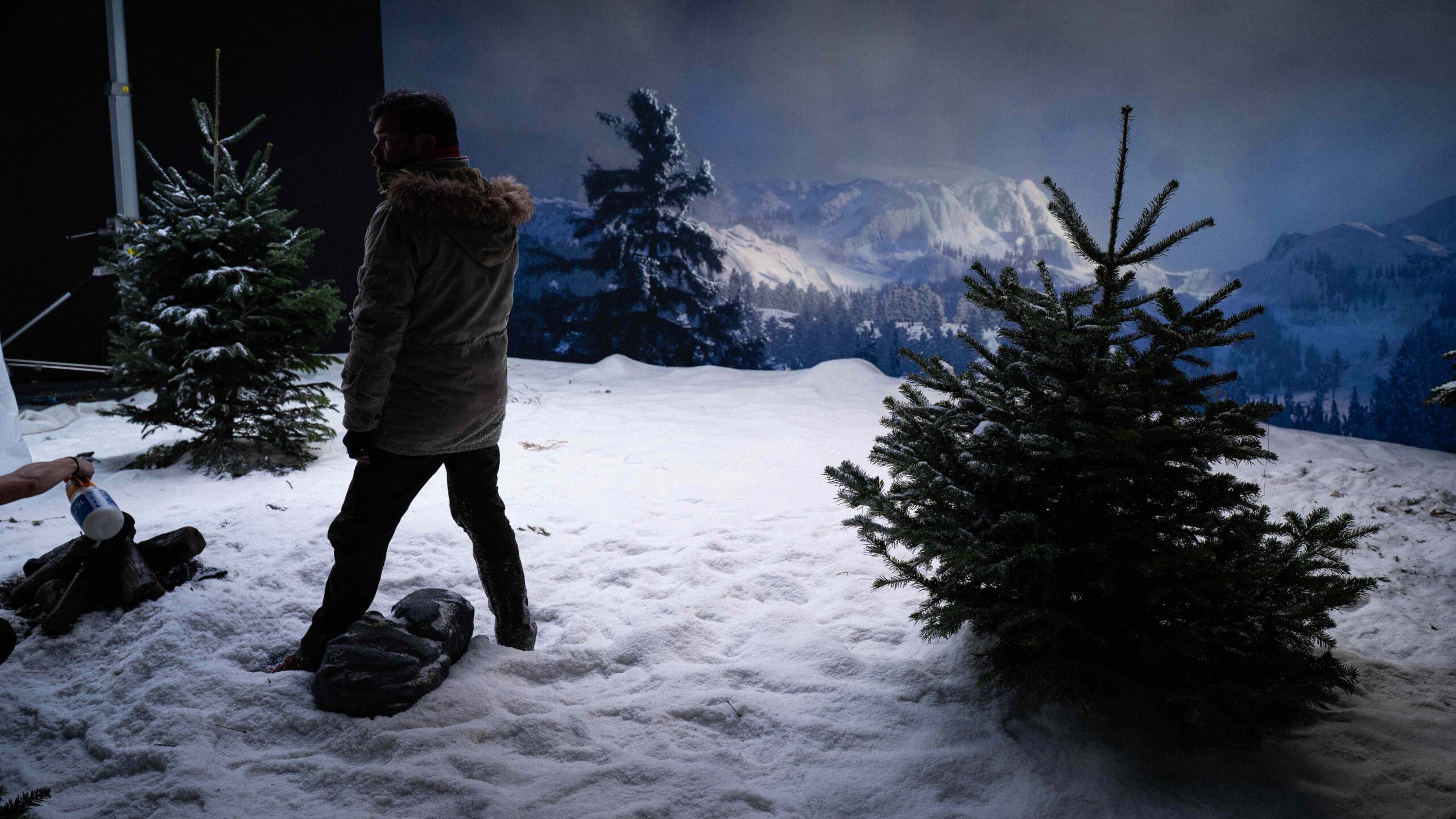 humex plateau virtuel studio led decors 3D production virtuelle