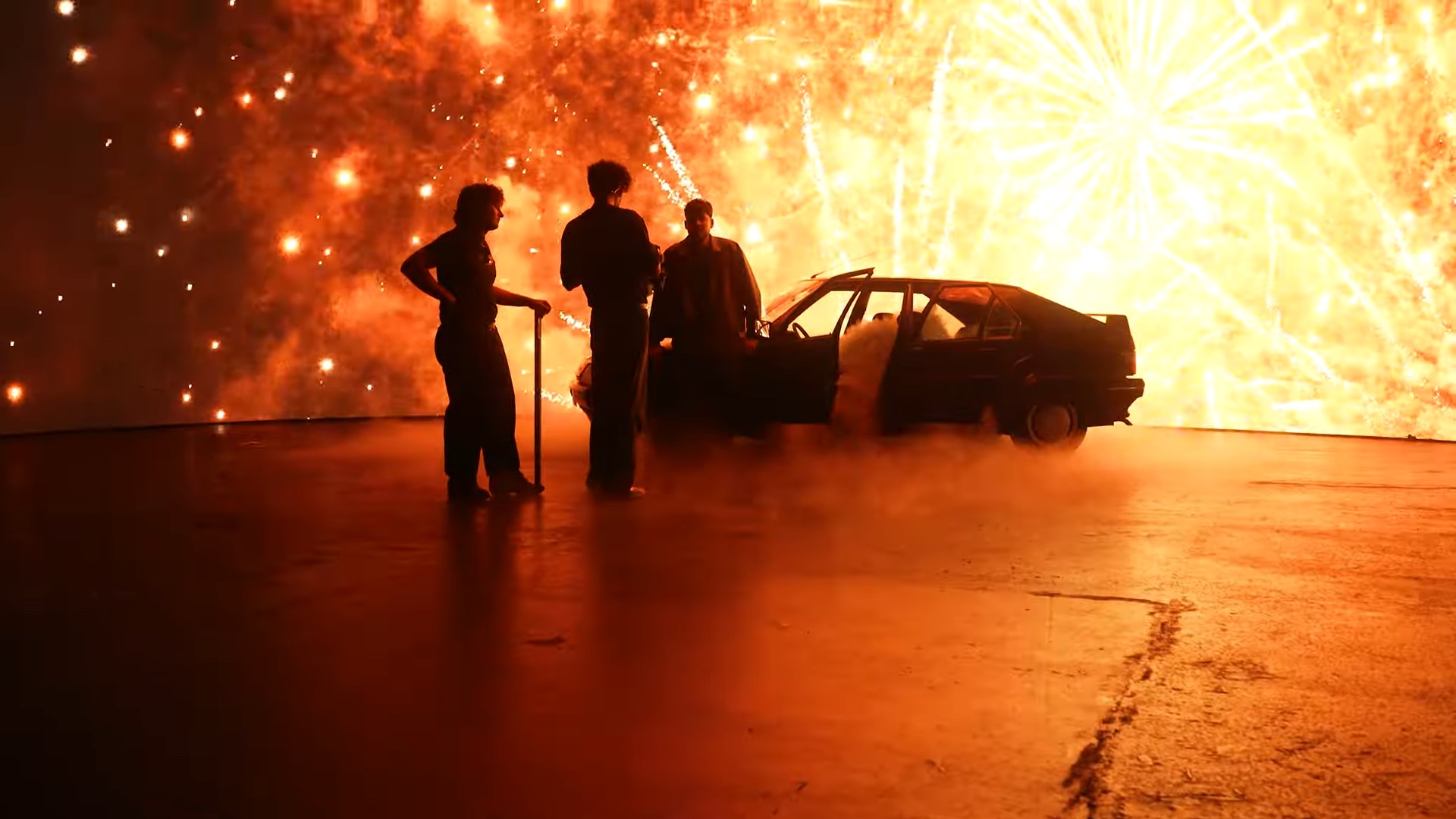 VPH tournage clip joseph kamel crash plateau virtuel