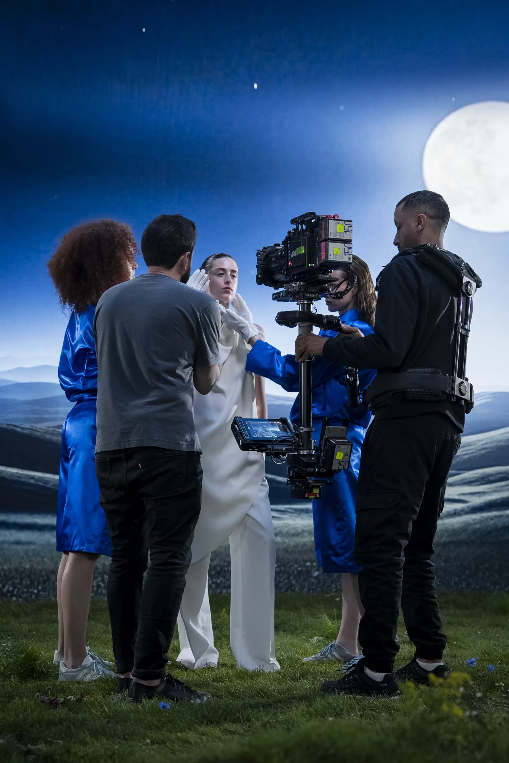 Nescens production virtuelle studio led campagne publicitaire plateau virtuel