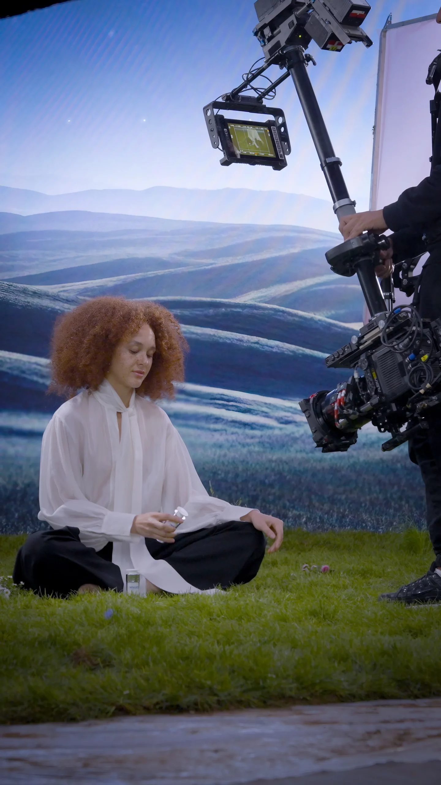 Nescens studio led production publicitaire environnement 3D plateau virtuel