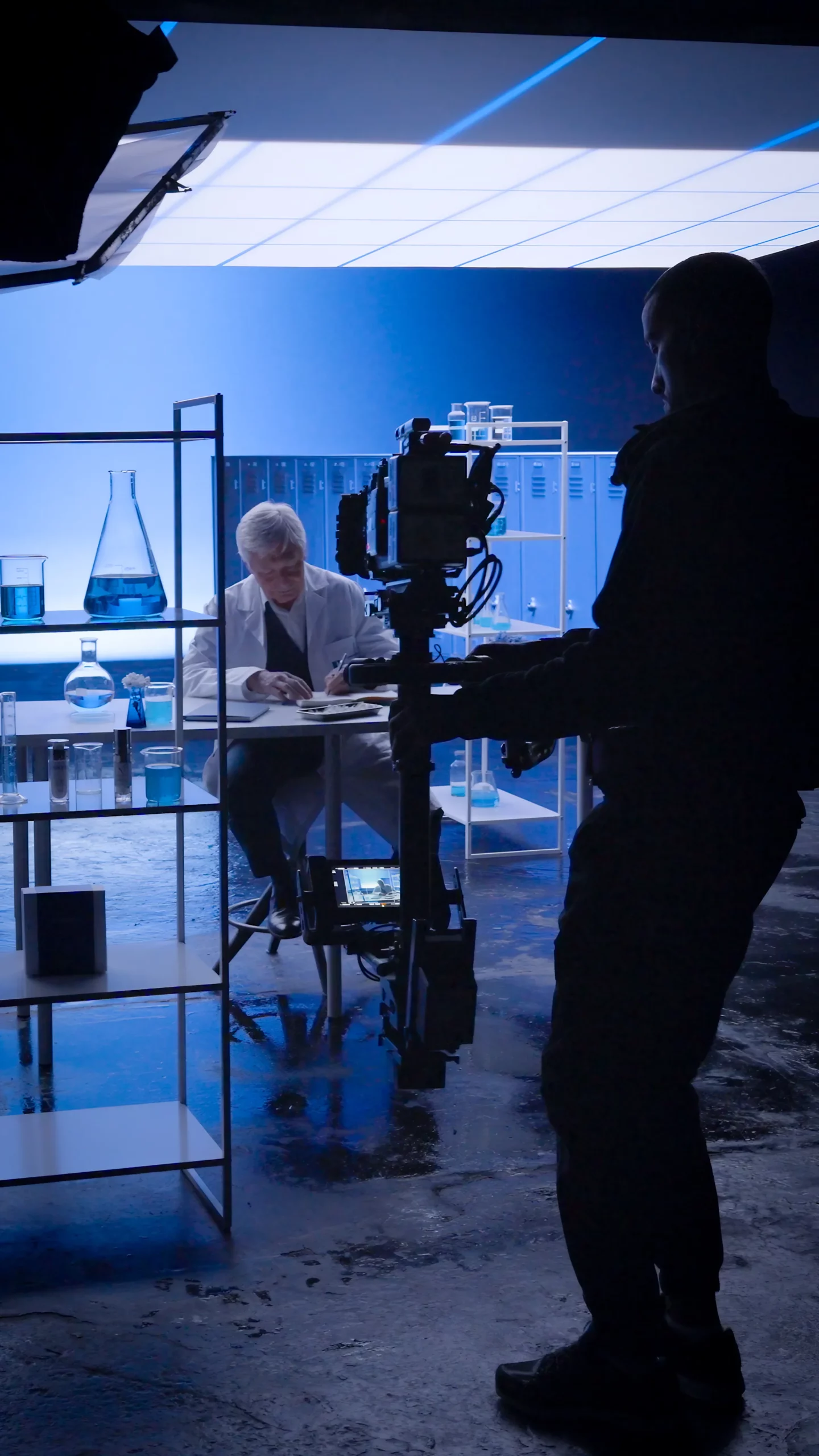 Nescens tournage studio led publicite premium production virtuelle vokode