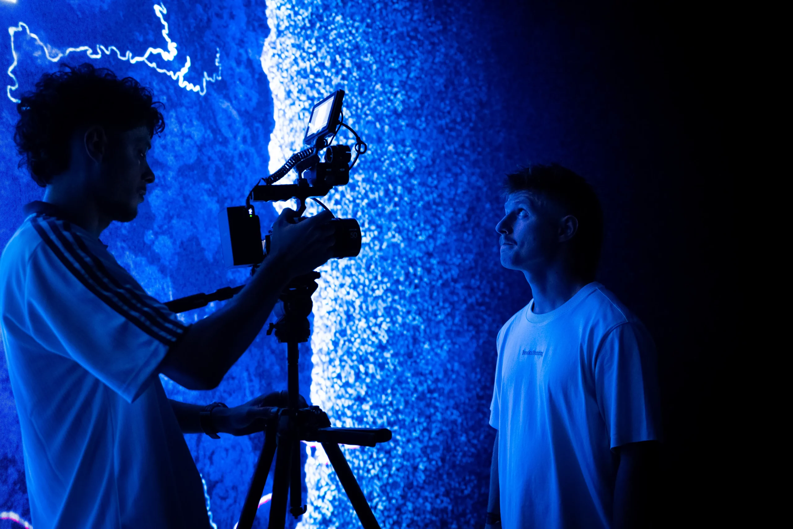 Clem qui court tournage studio VPH production virtuelle video youtube Baekdu Daegan